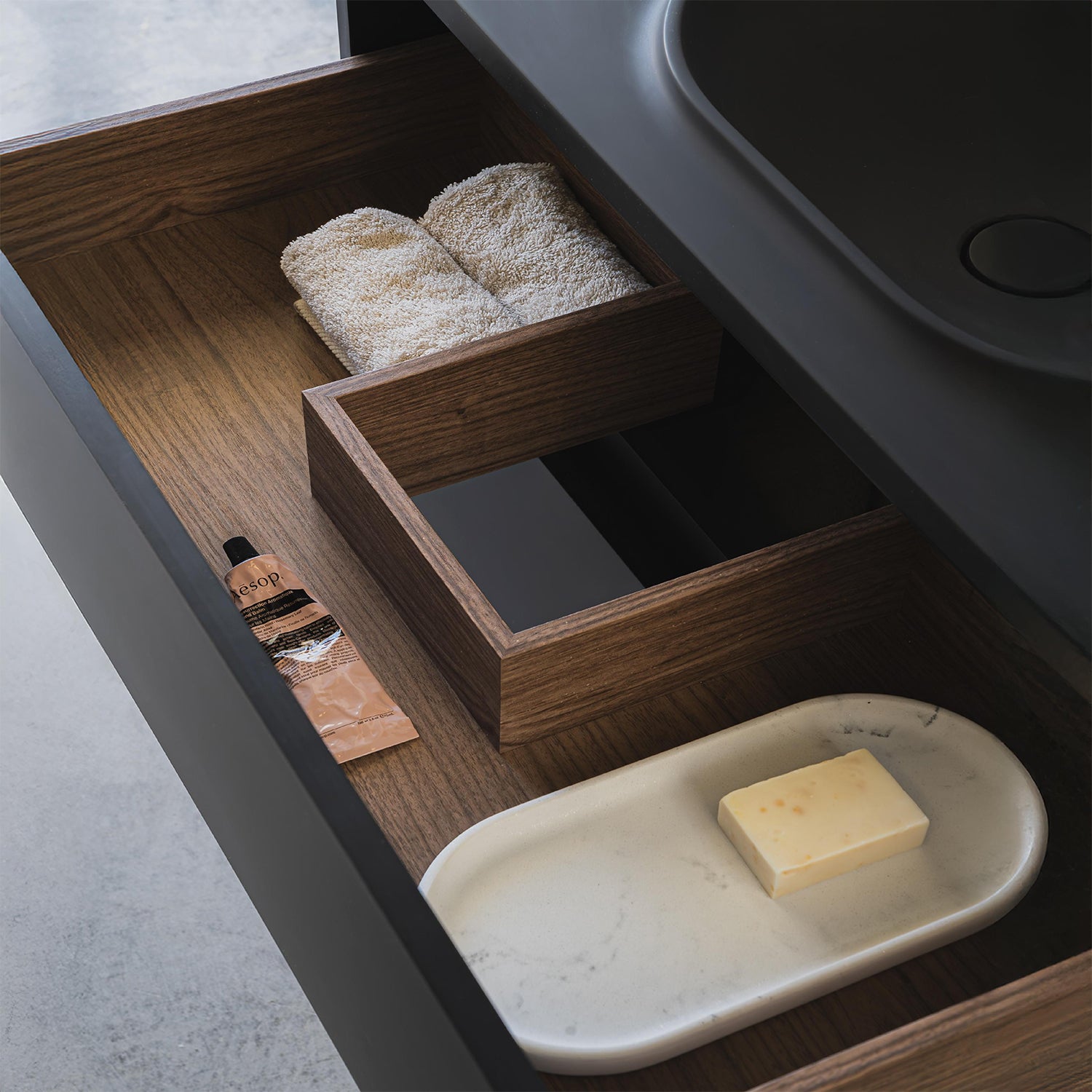 Bul avec meuble 120 Antracithe