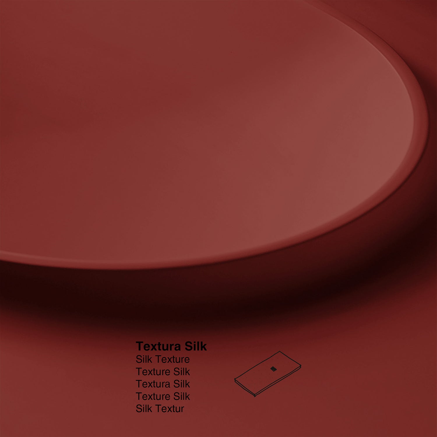 Bül avec meuble 100 Rouge Tassili