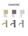 Grifo de lavabo Diamond