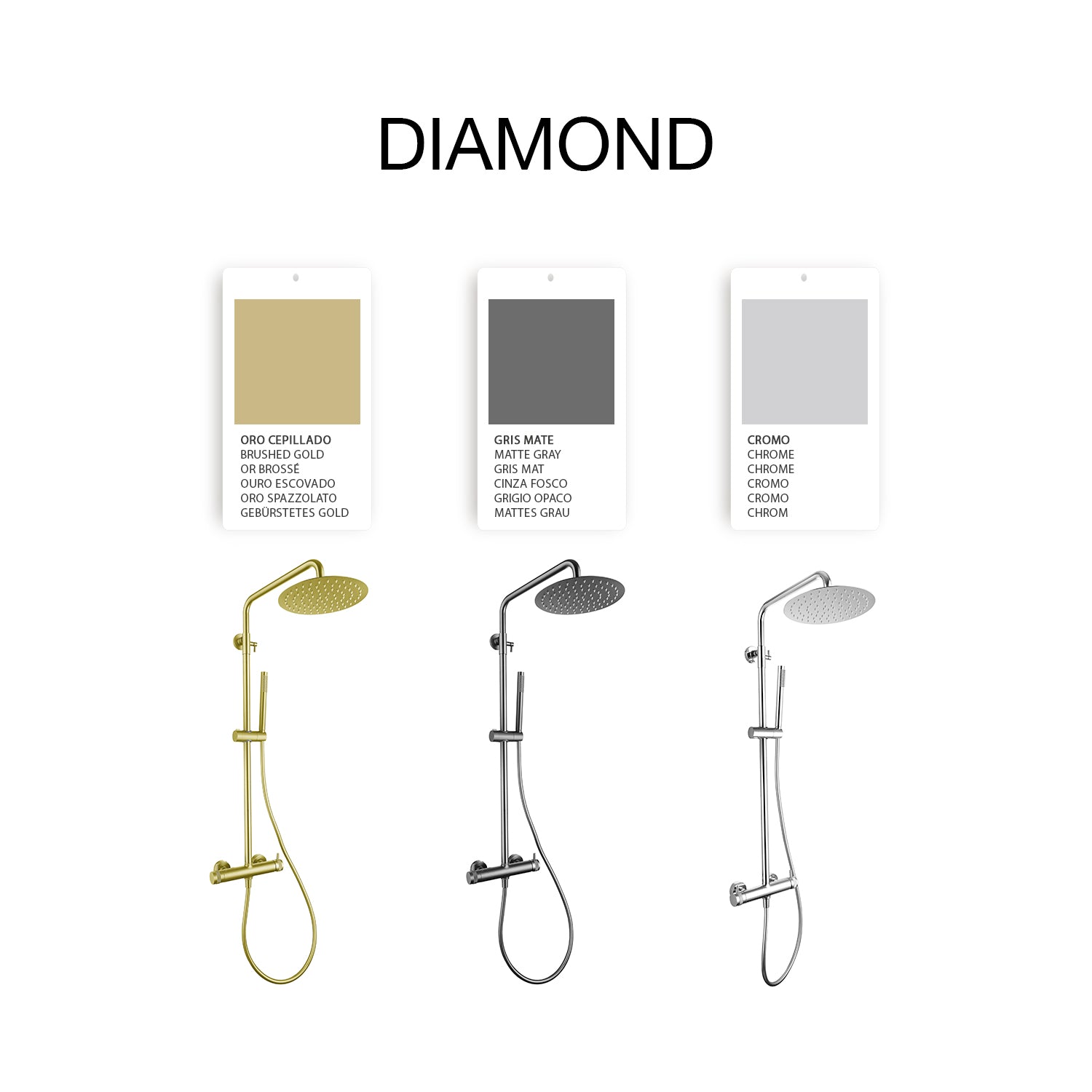 Robinet de douche Diamond