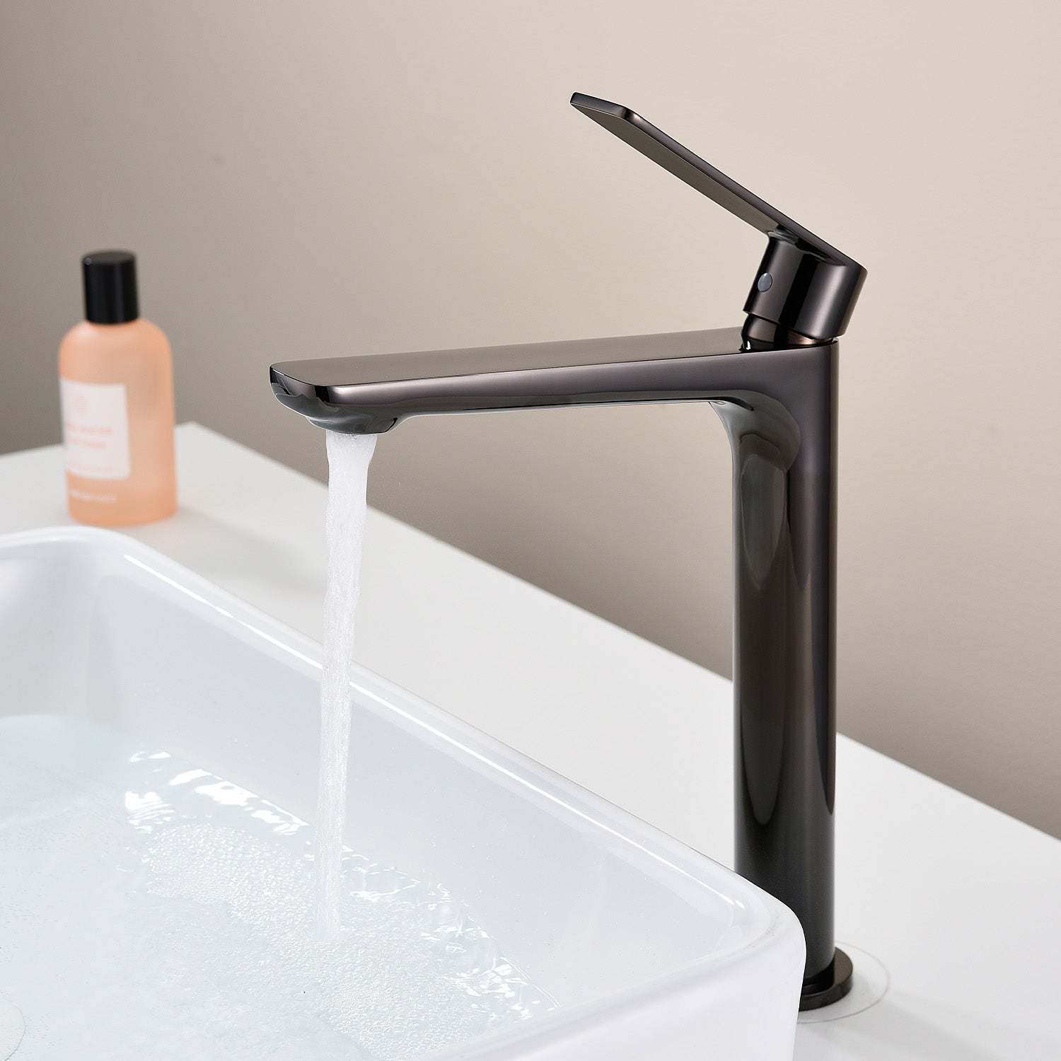Grifo de lavabo Glory caño alto