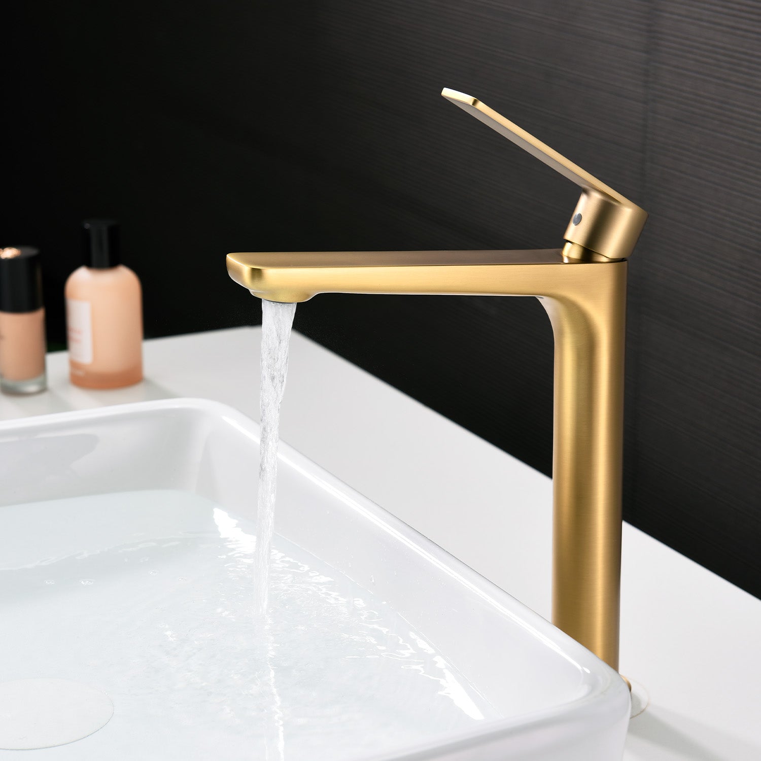 Grifo de lavabo Glory caño alto