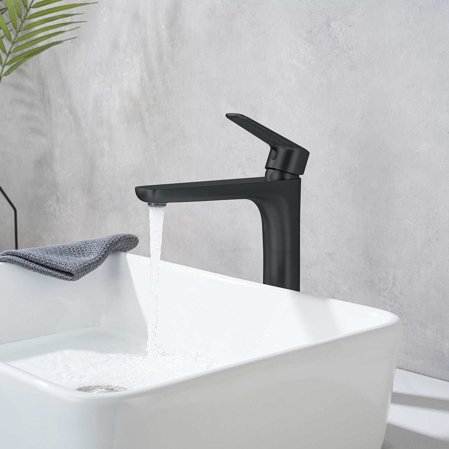 Grifo de lavabo Nature caño alto