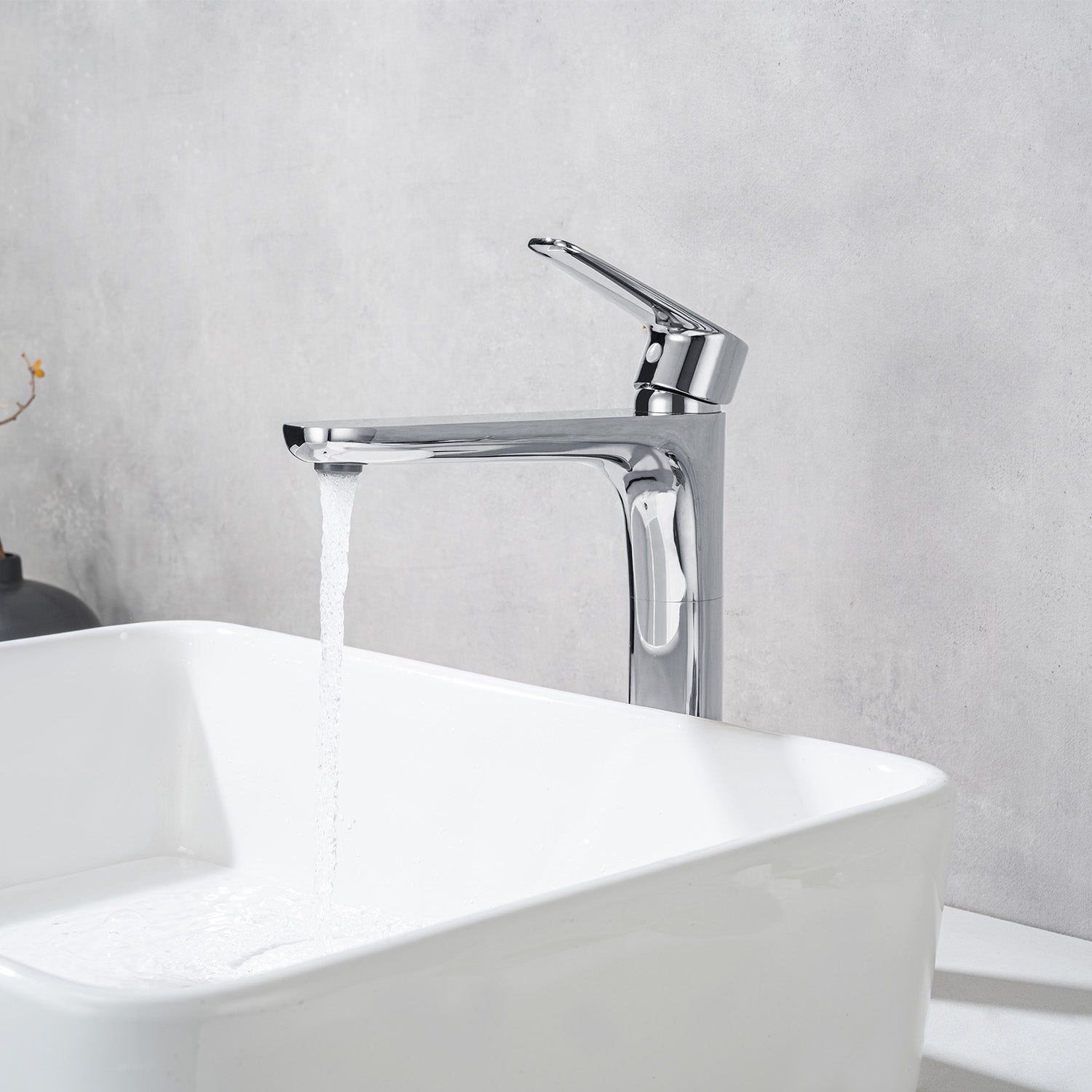 Grifo de lavabo Nature caño alto