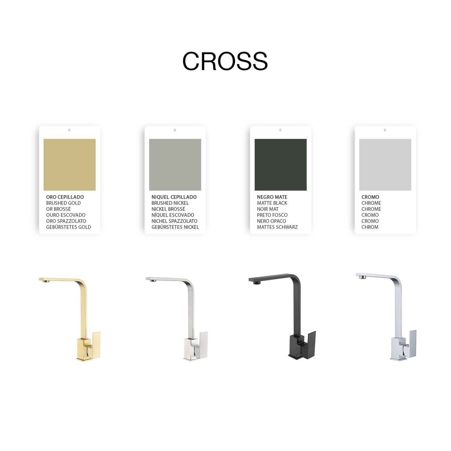 Robinet de cuisine Cross