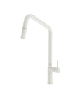 Mitigeur de cuisine avec douchette extractible Blanc POALGI
