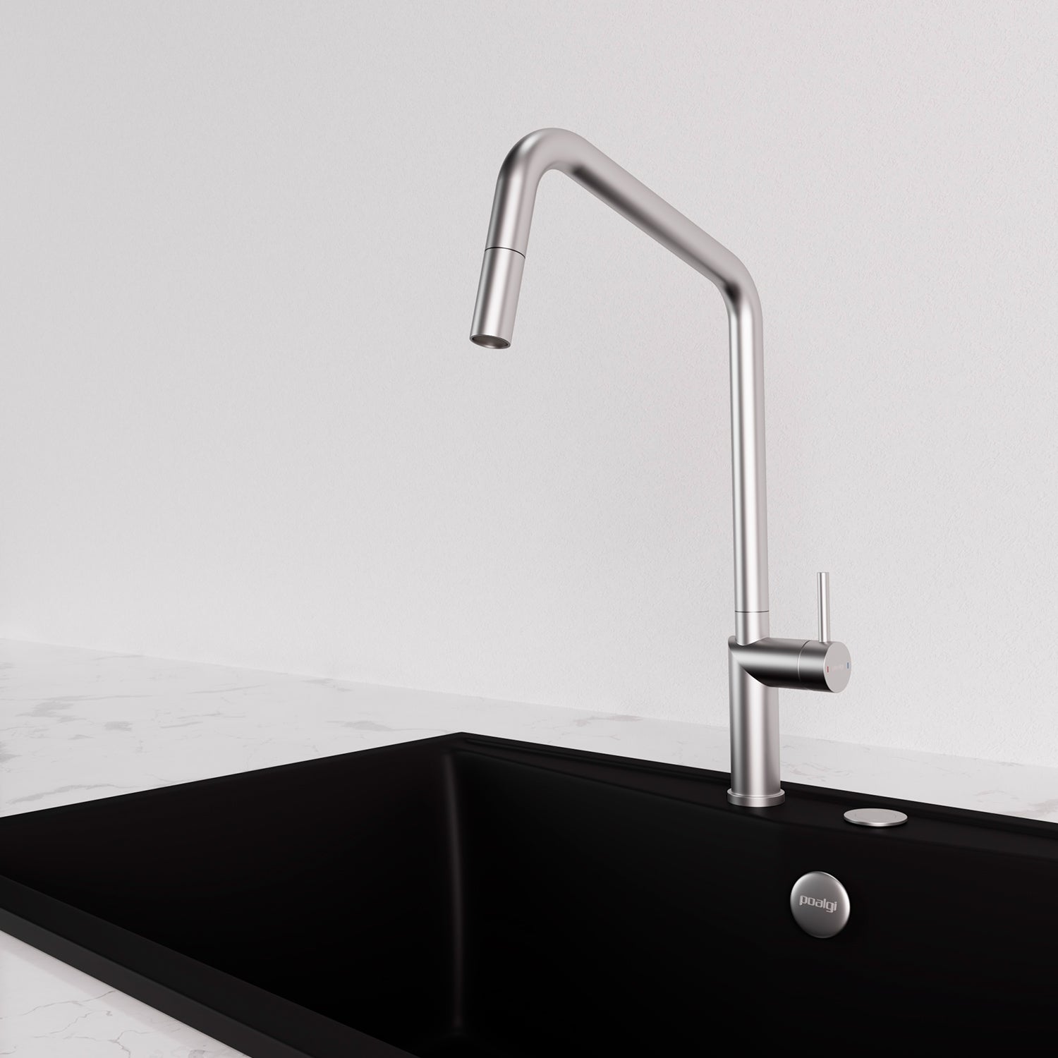 Grifería Grifo de cocina con ducha extraíble Poalgi Poalgi