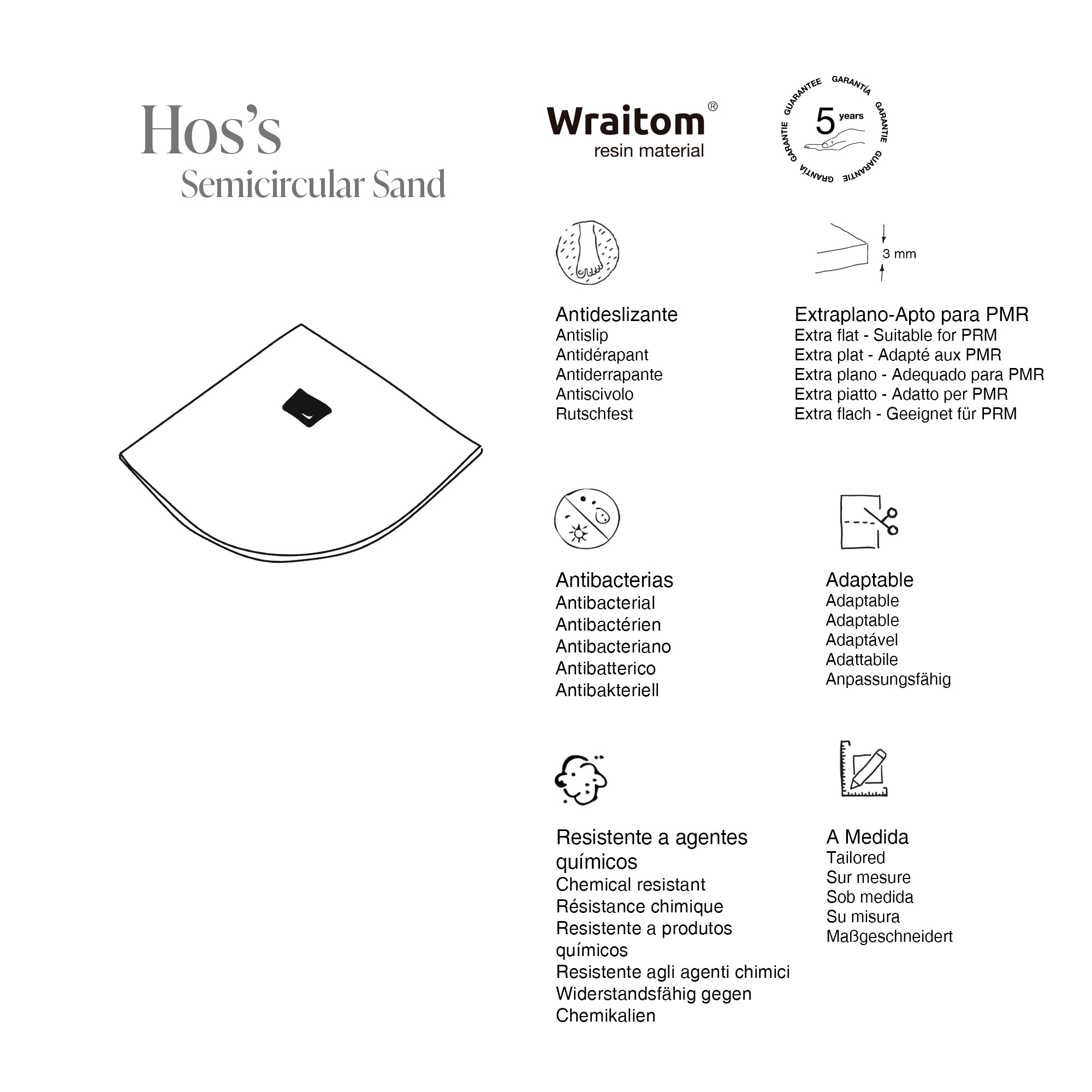 Hos's semicircular Sand