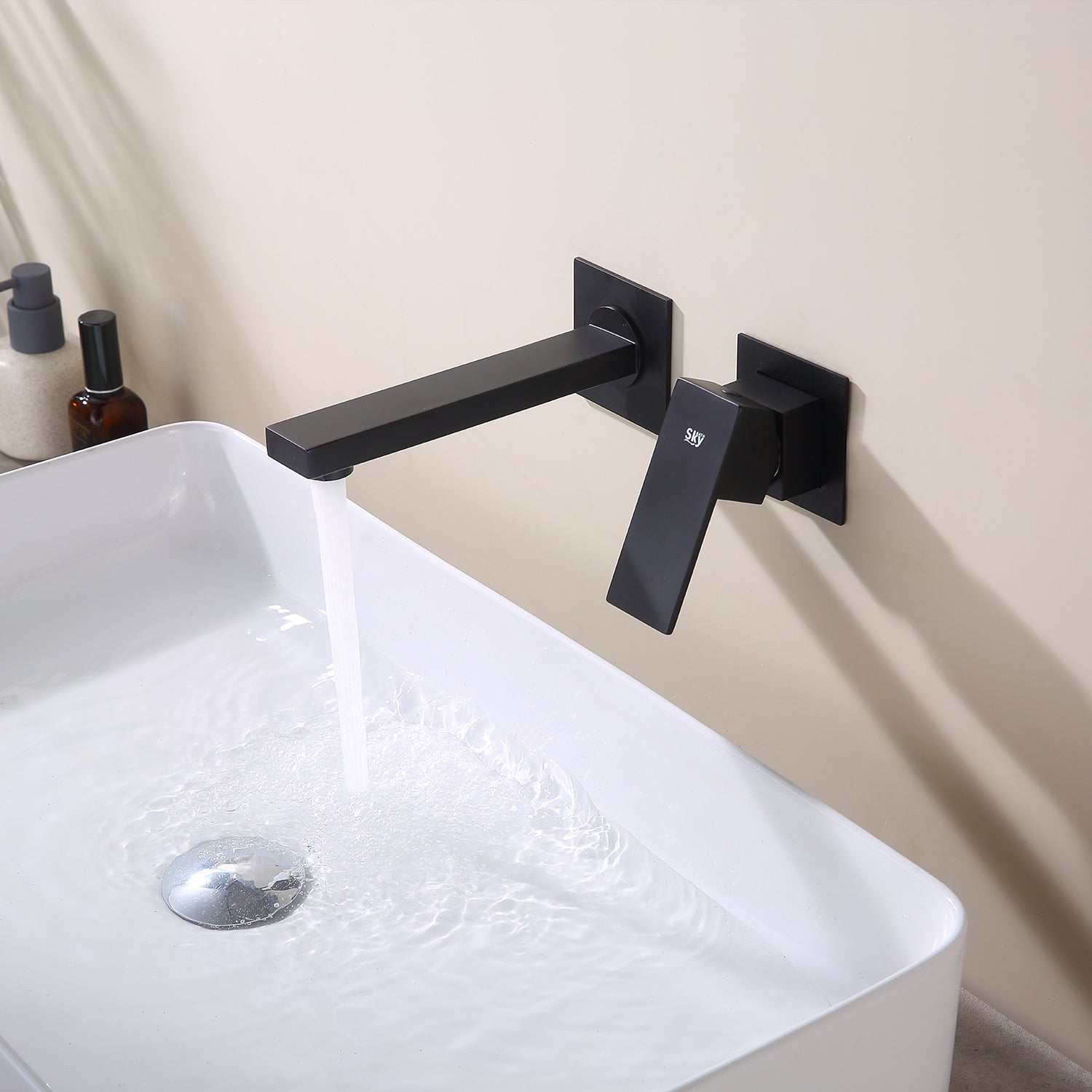 Grifo de lavabo empotrado Thunder