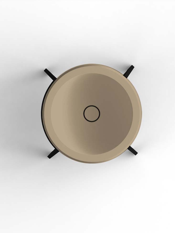 Panela avec structure conique