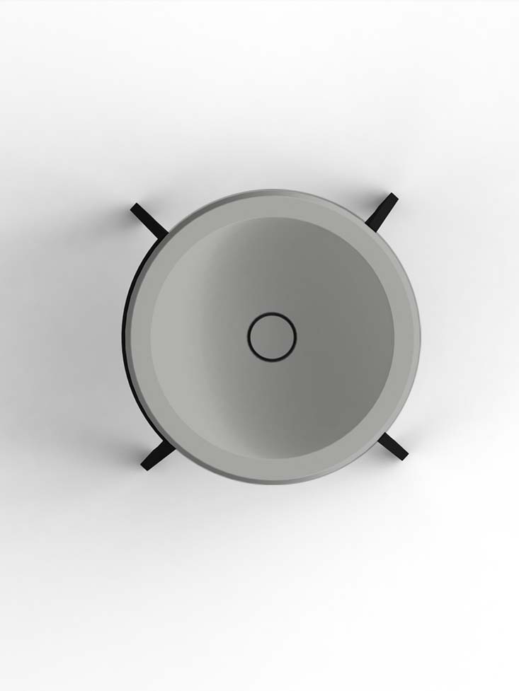 Panela avec structure conique