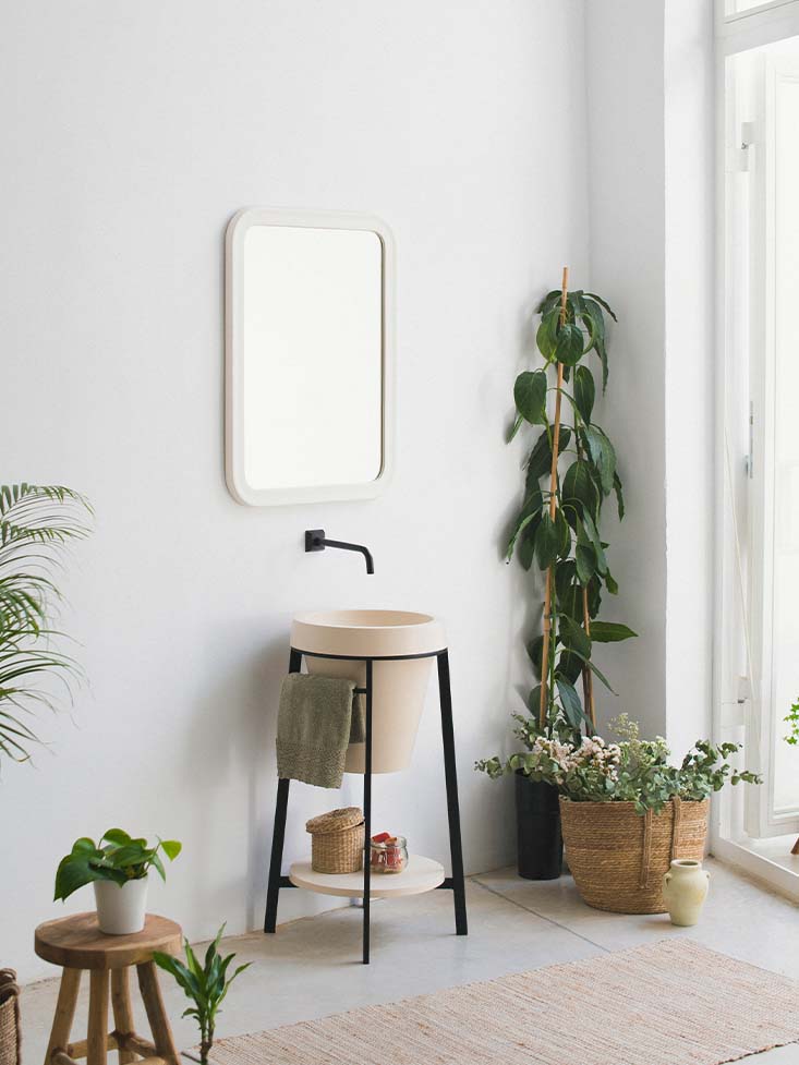 Panela avec structure conique