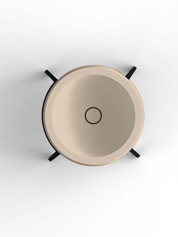 Panela avec structure conique