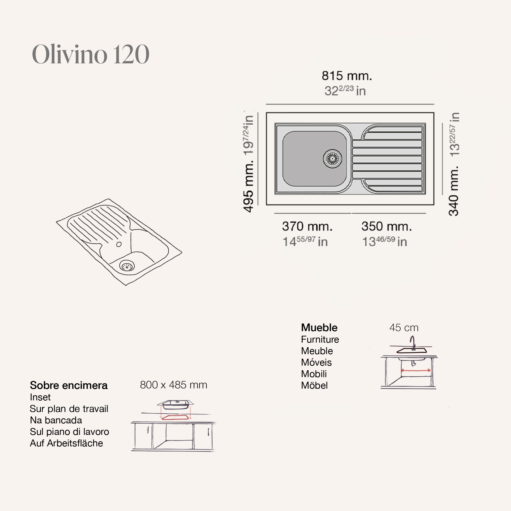 Olivino Roc Stone®