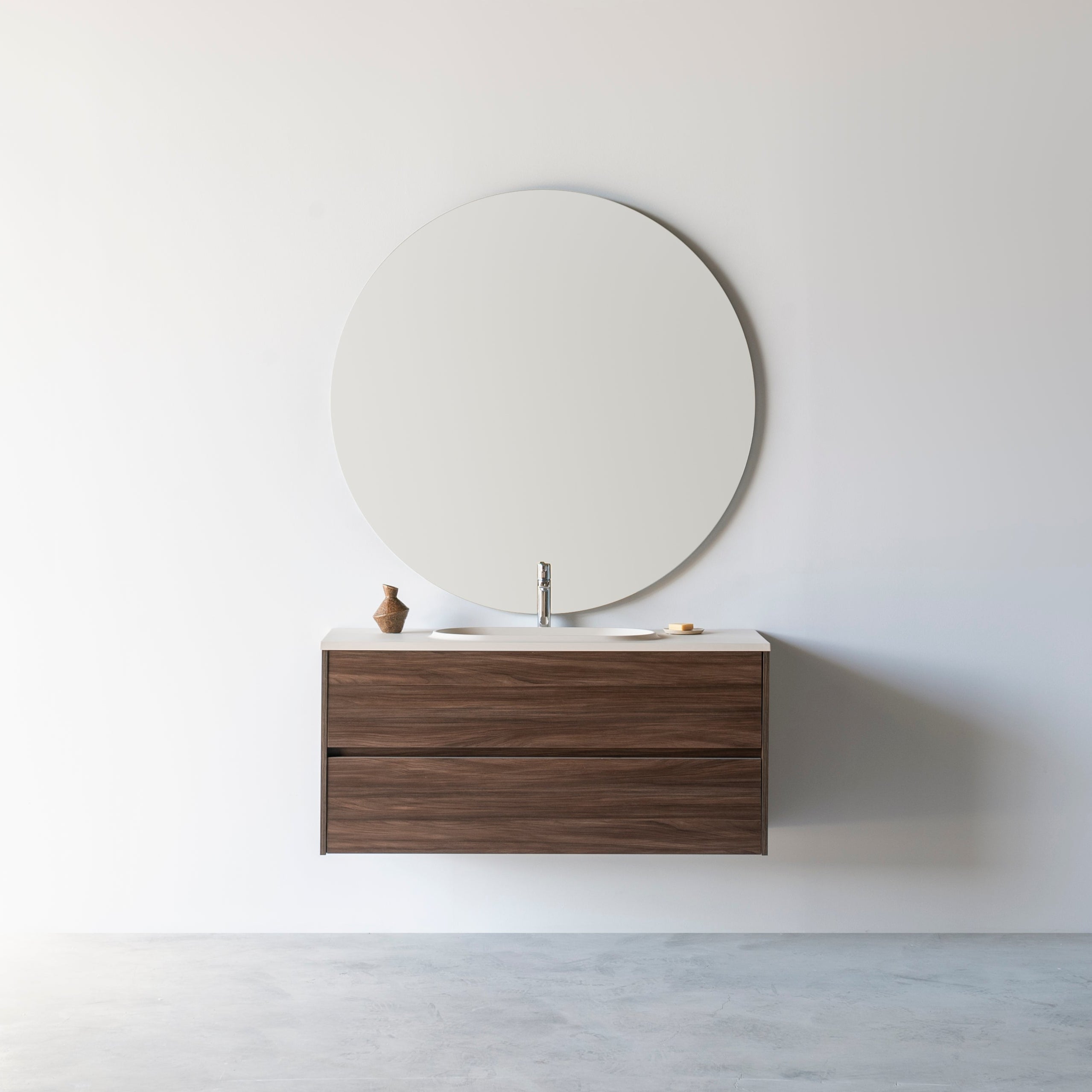 Bül avec meuble 120 Saona Foncé