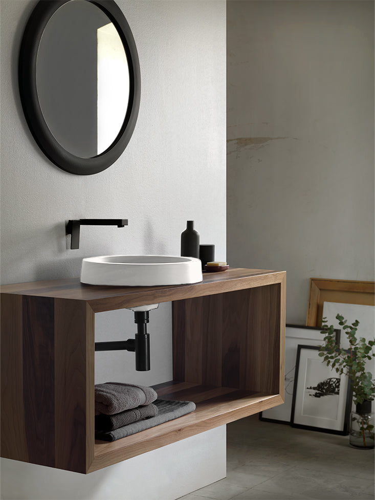 Panneau bas avec meuble Noyer 80