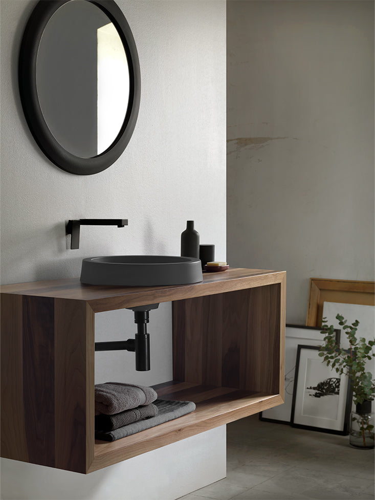 Panneau bas avec meuble Noyer 80