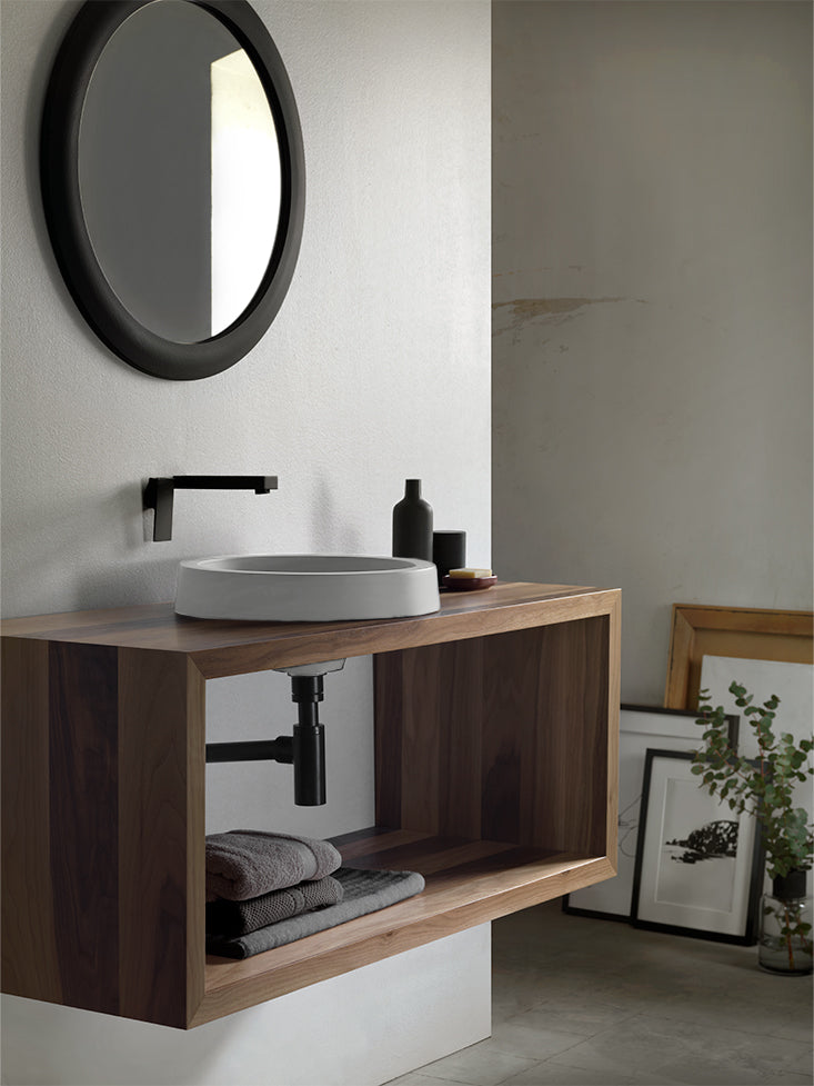 Panneau bas avec meuble Noyer 80