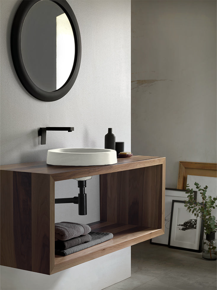 Panneau bas avec meuble Noyer 80