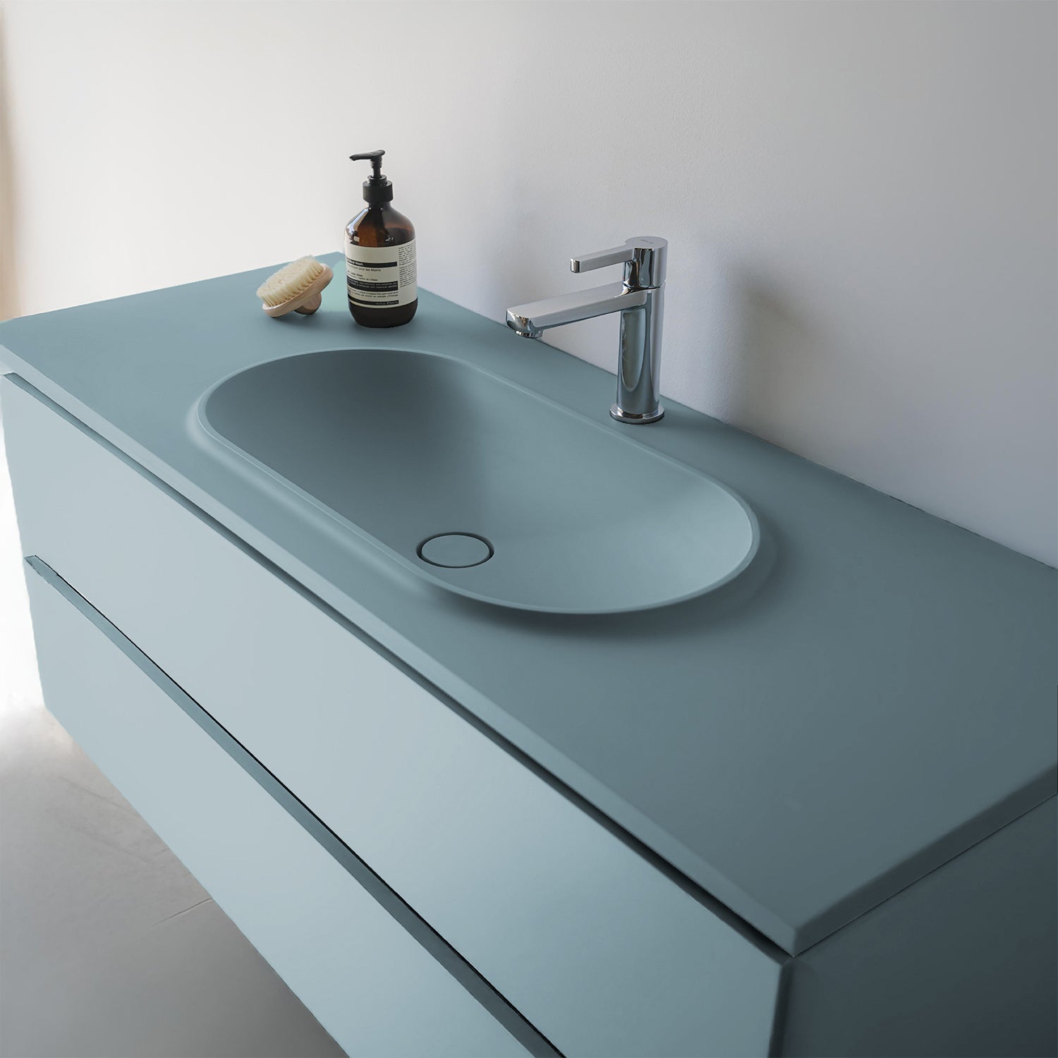 Bül con mueble 100 Verde Liquen