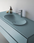 Bül avec meuble 80 Vert Lichen