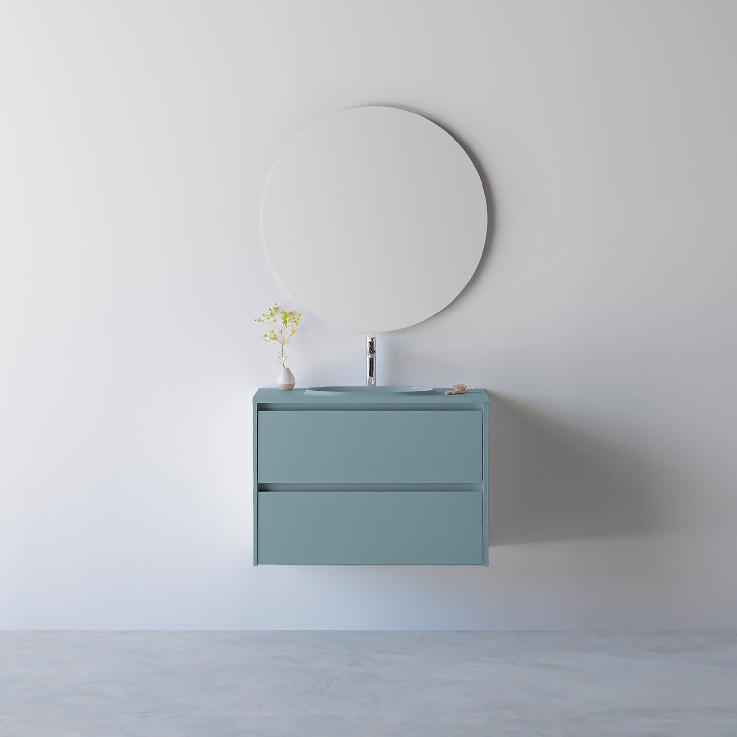 Bül con mueble 100 Verde Liquen