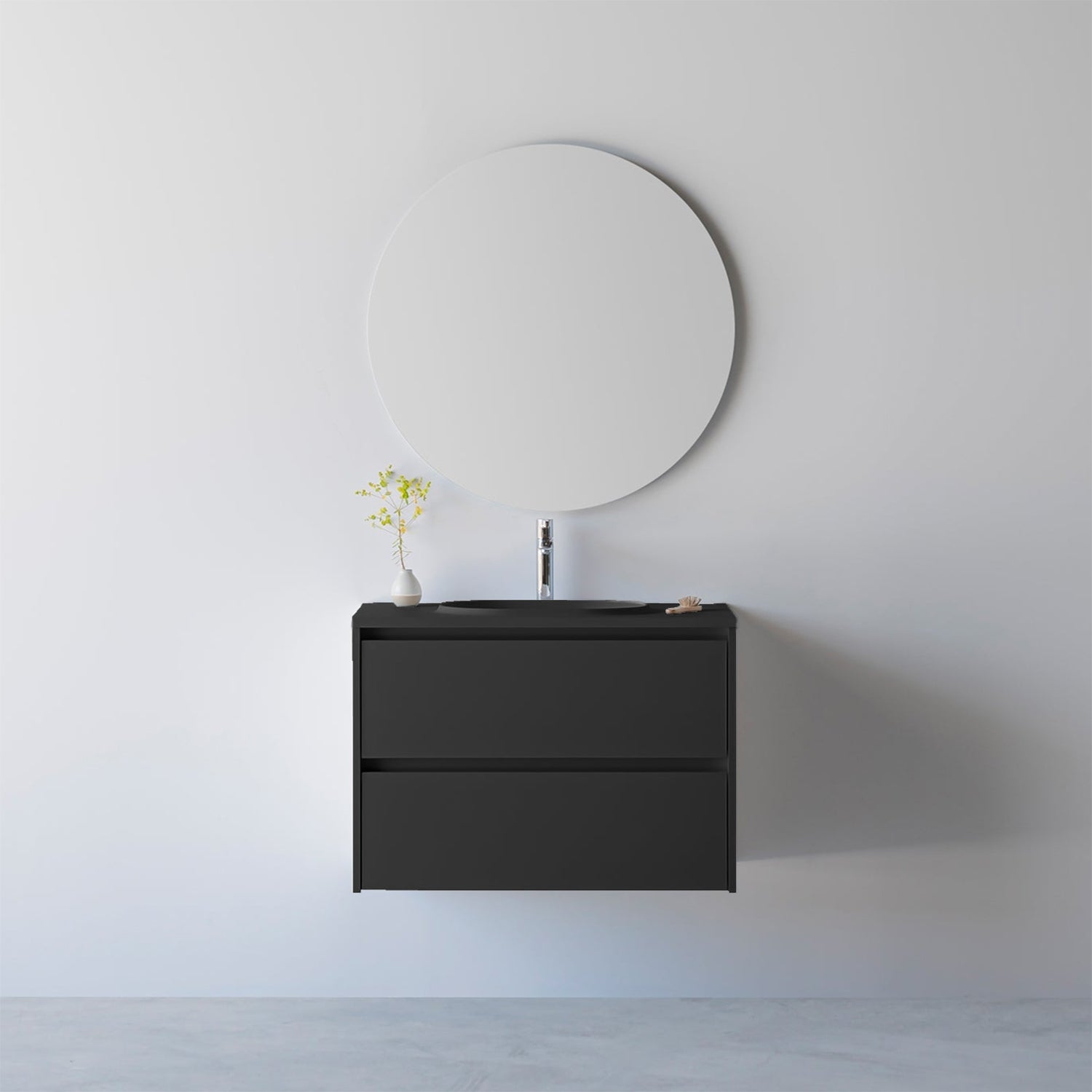 Bül con mueble 80 Antracita
