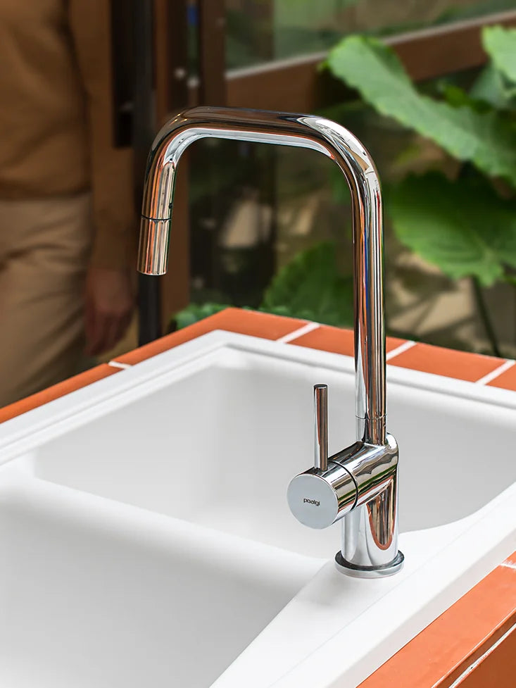 Grifo de cocina con ducha extraible 2025