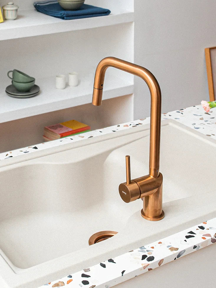 Accesorios Grifo de cocina con ducha extraíble Poalgi