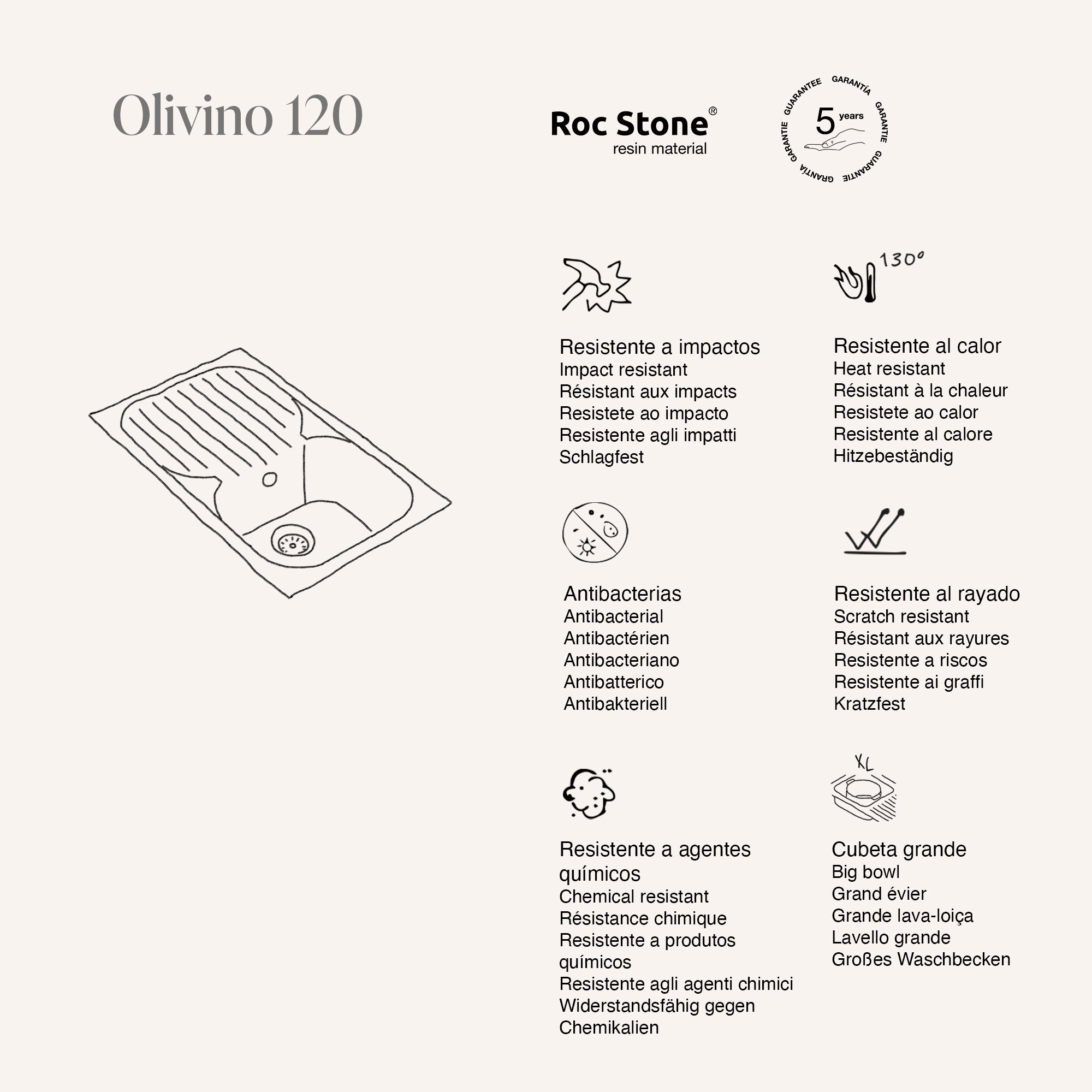 Olivino Roc Stone®