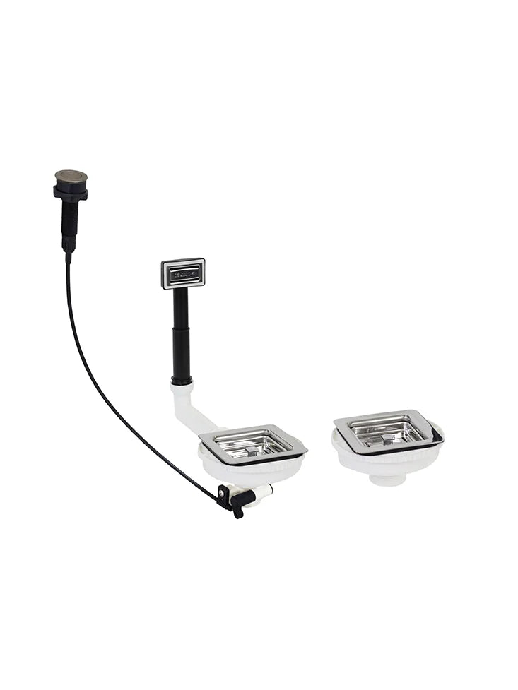 Bonde carrée auto. double