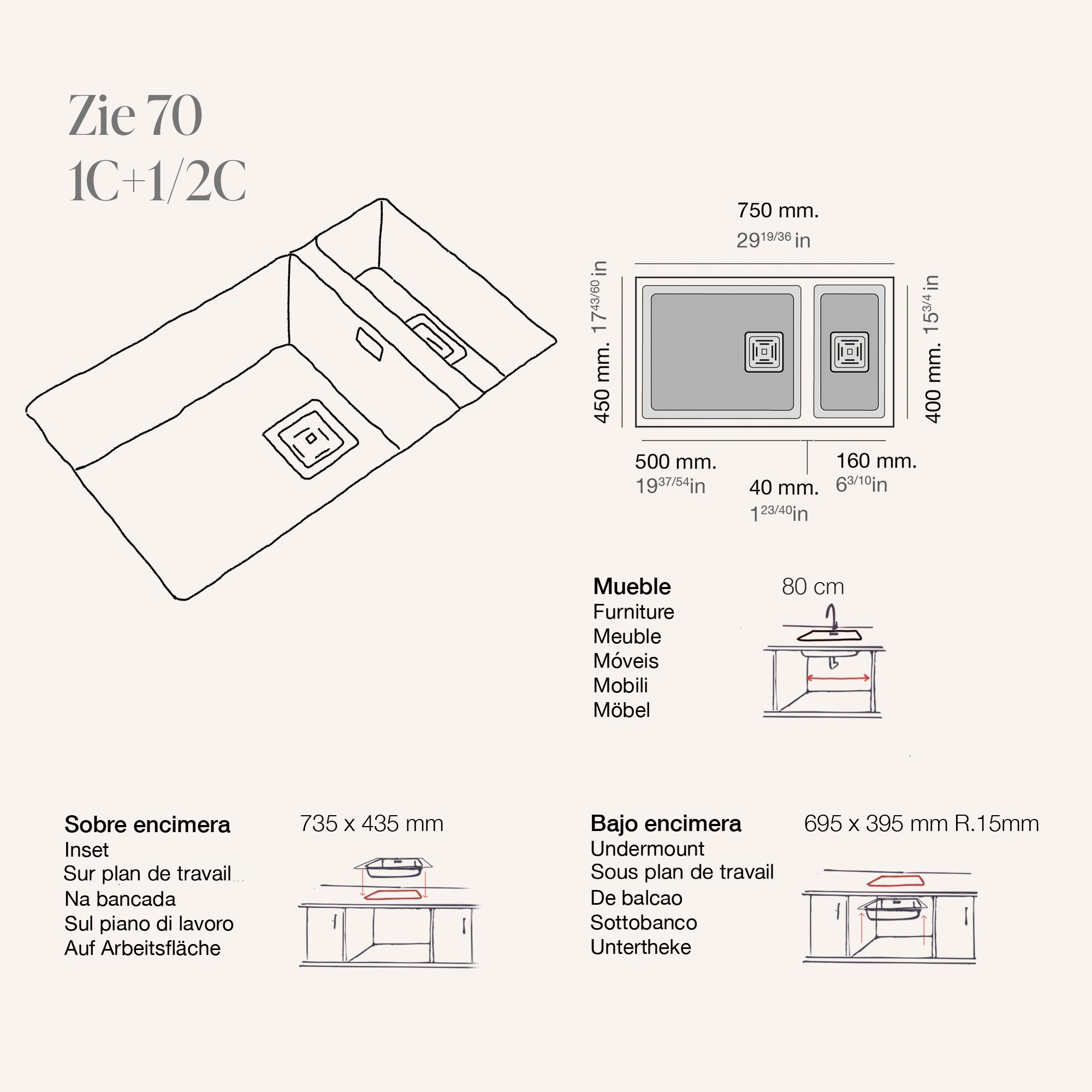 Pack Zie 70 (183) Hekla®
