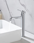 Grifo de lavabo Diamond caño alto