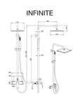 Columna de ducha Infinite