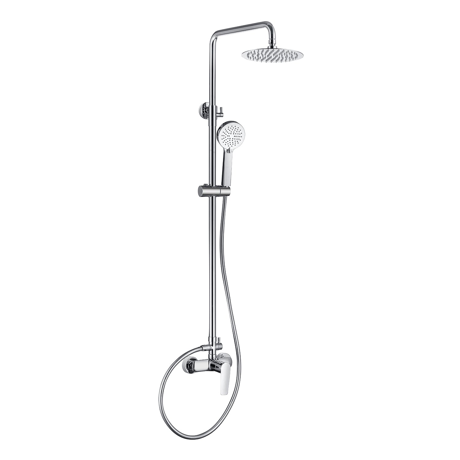 Grifo De Ducha De Baño Cromado | Foto Premium