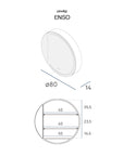 Armoire de toilette Circulaire ENSO