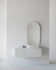 Miroir Circulaire Percé pour Trois Trous