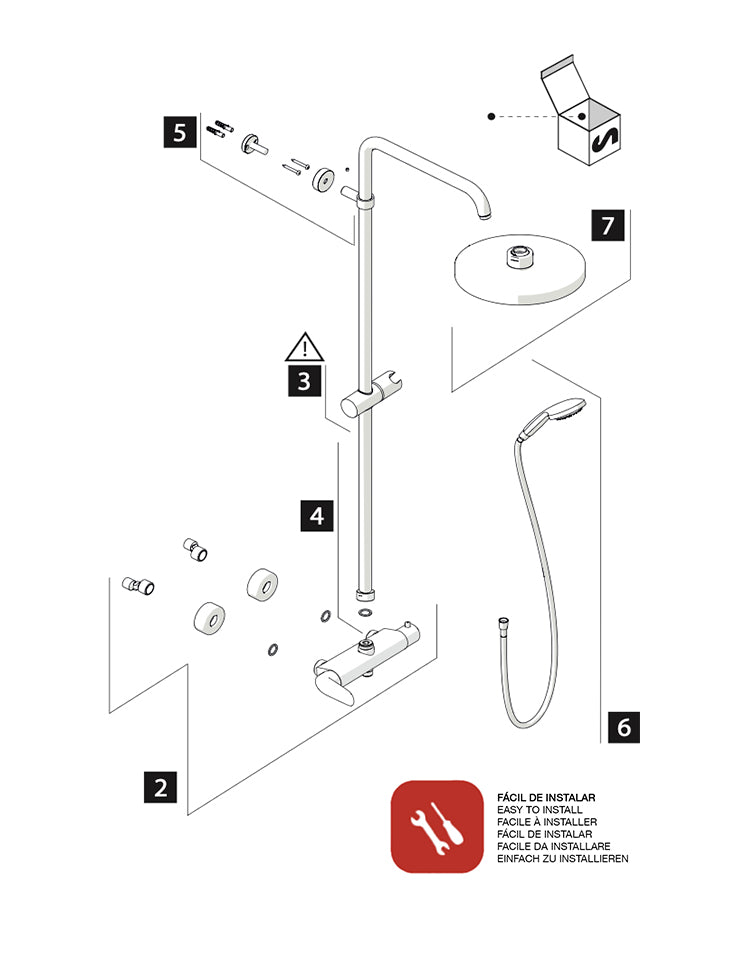 NOBILI Perpendicular Kitchen Faucet