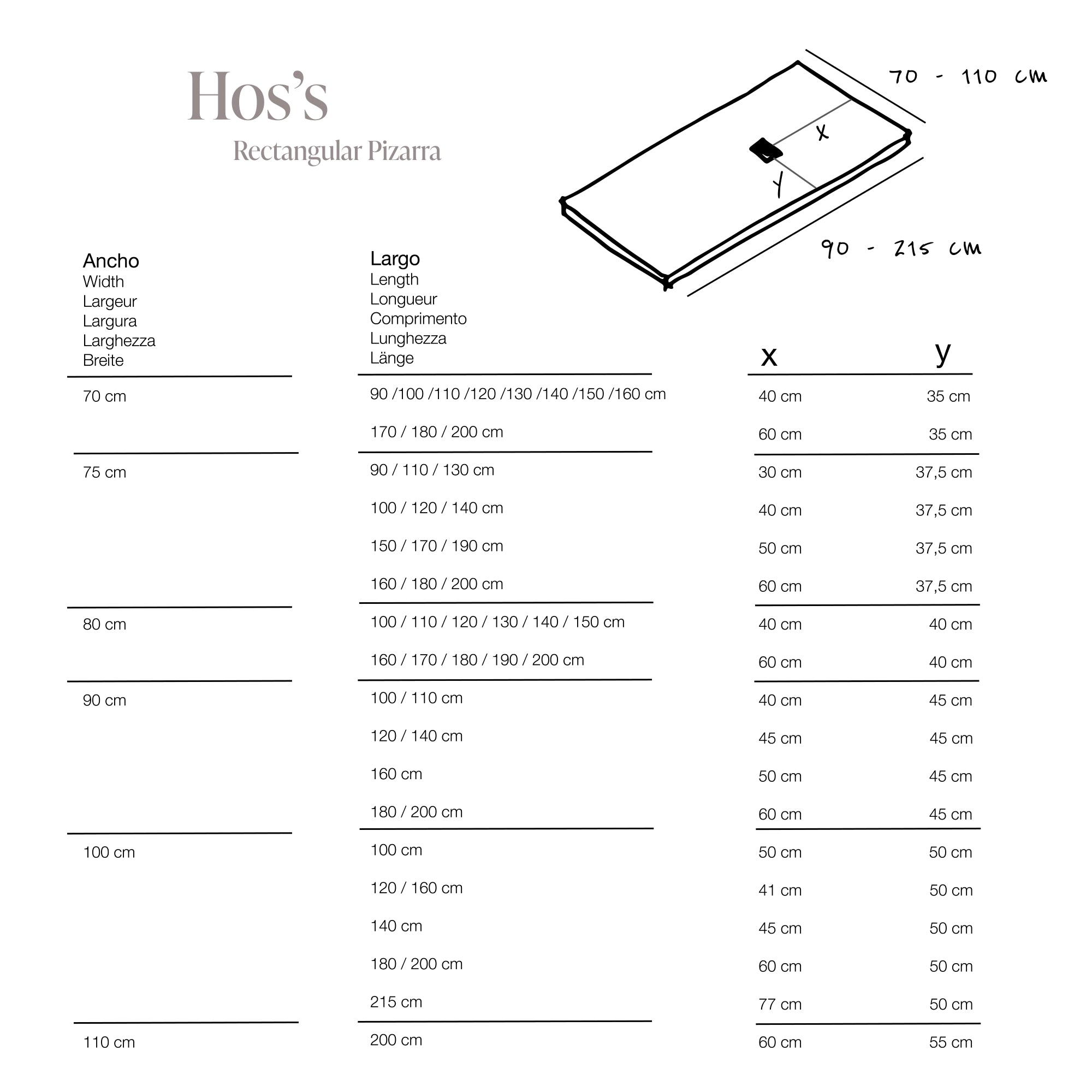 Hos&#39;s Pizarra