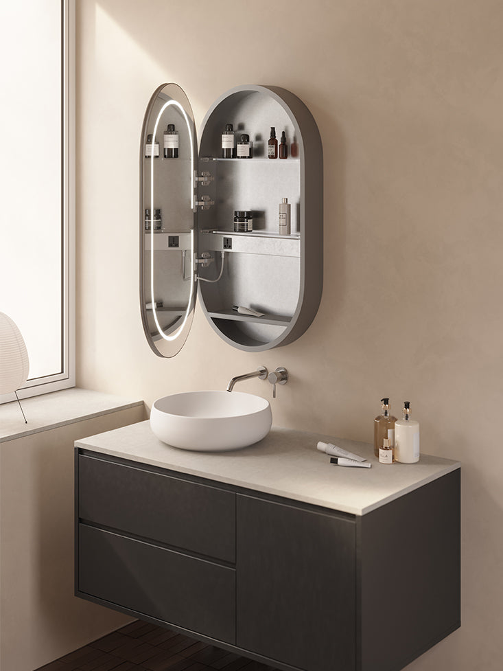 Armoire de toilette Circulaire AURA