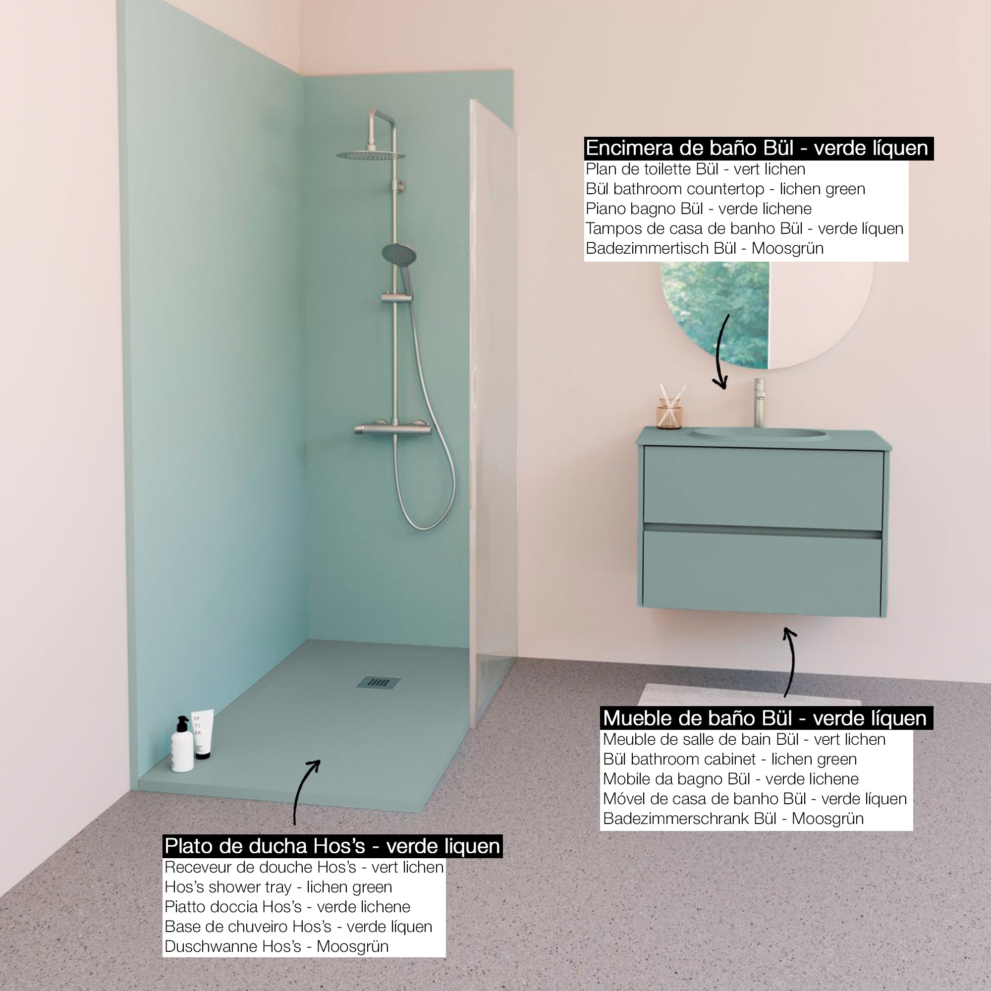 Gneis Verde Liquen