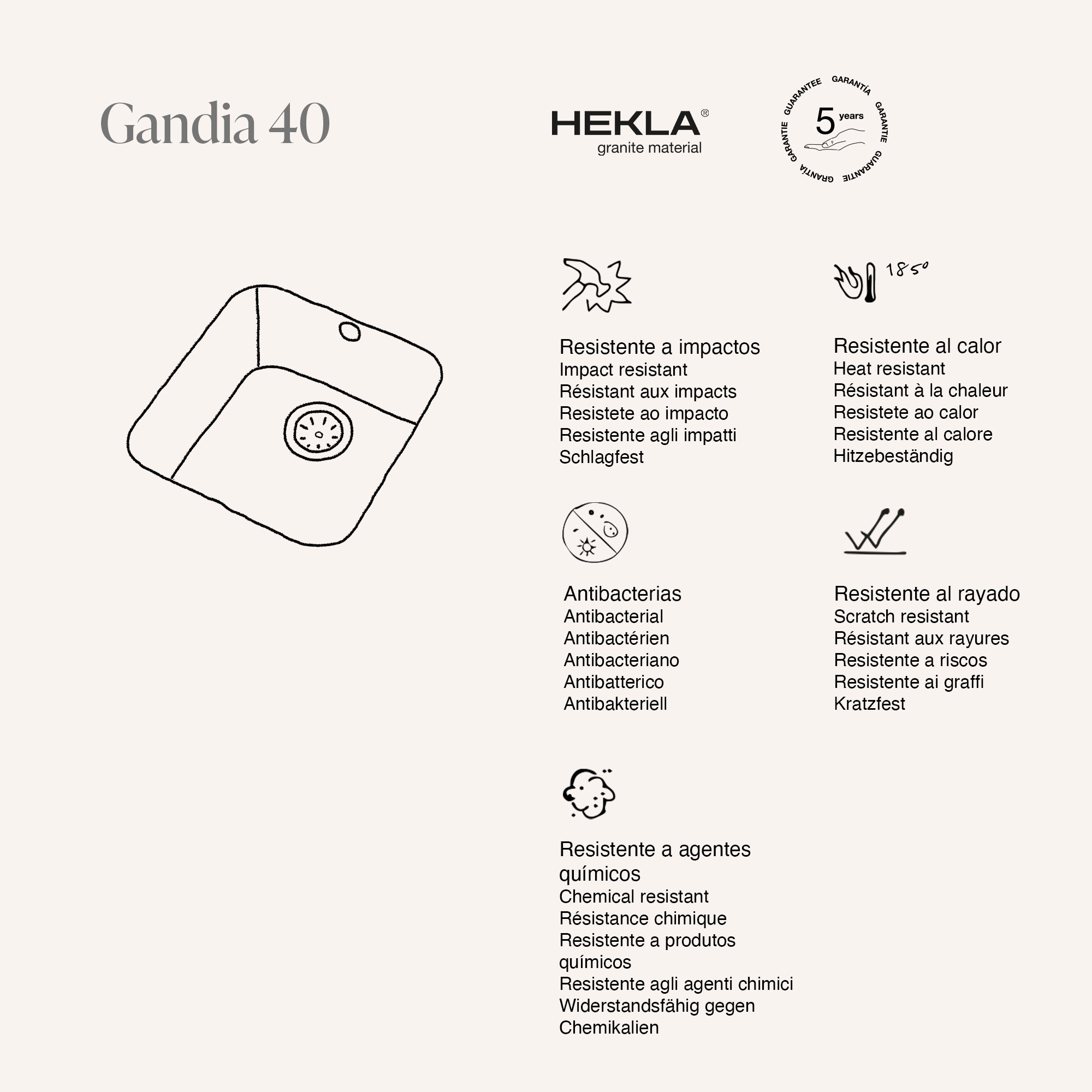 Gandia 40 Hekla®