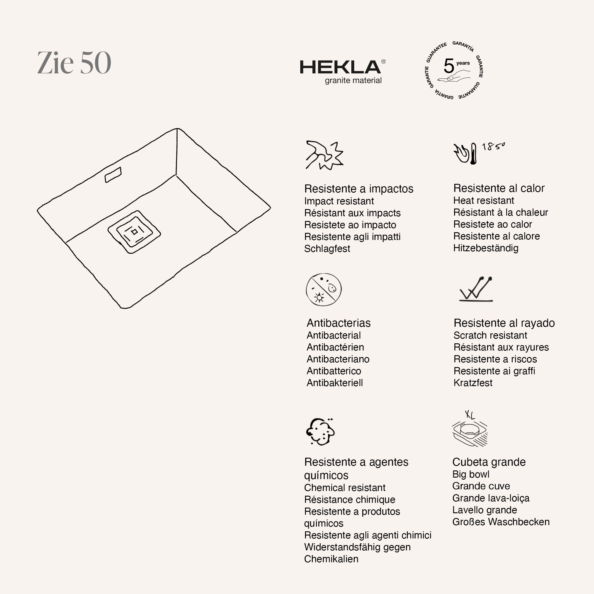 Pack Zie 50 Hekla®