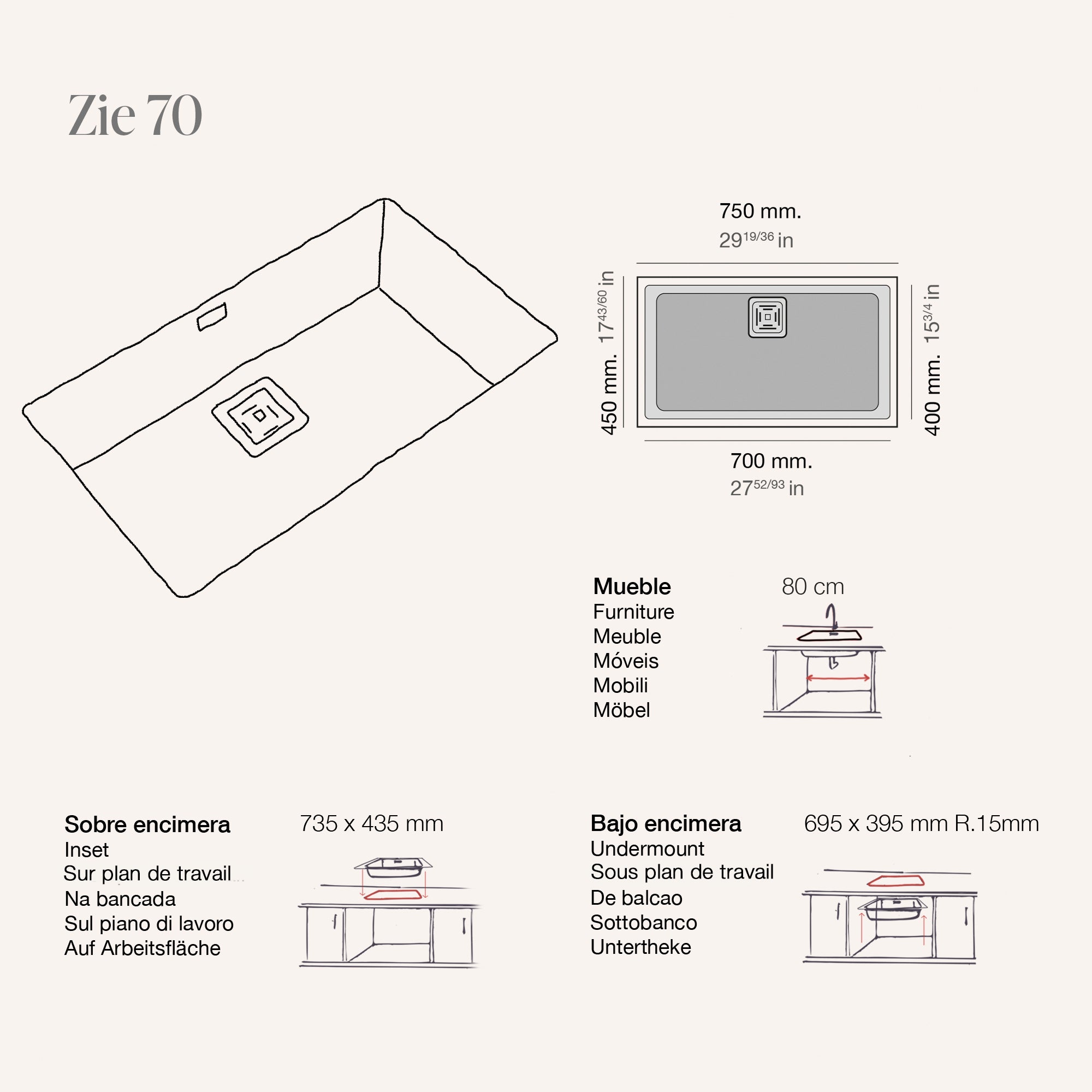 Zie 70 Roc Stone®