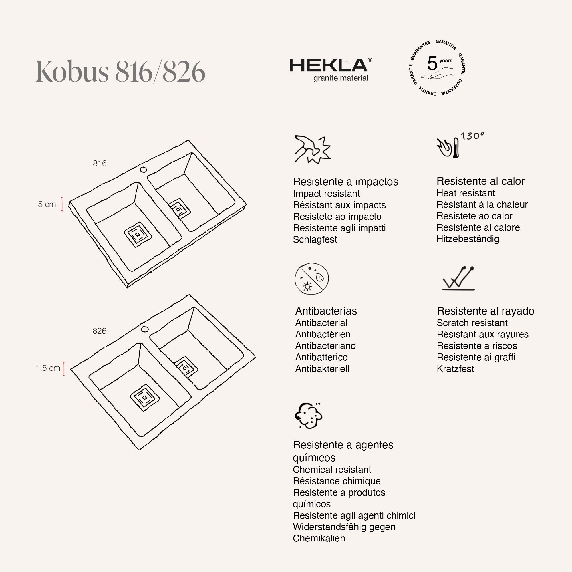 Kobus 816/826 Hekla® - Afbeelding 18